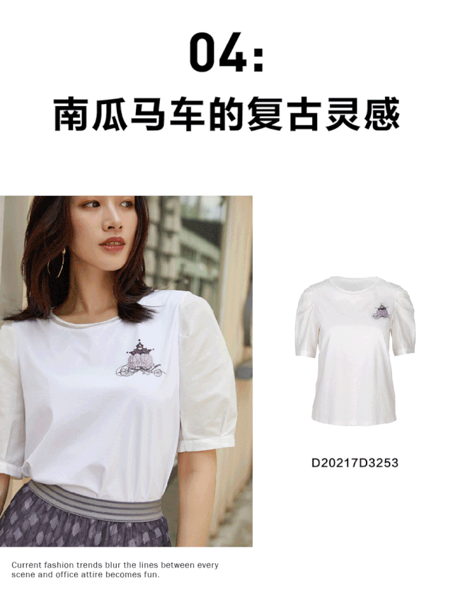 胶囊衣橱丨Disney灰姑娘系列,给盛夏注入趣味灵魂