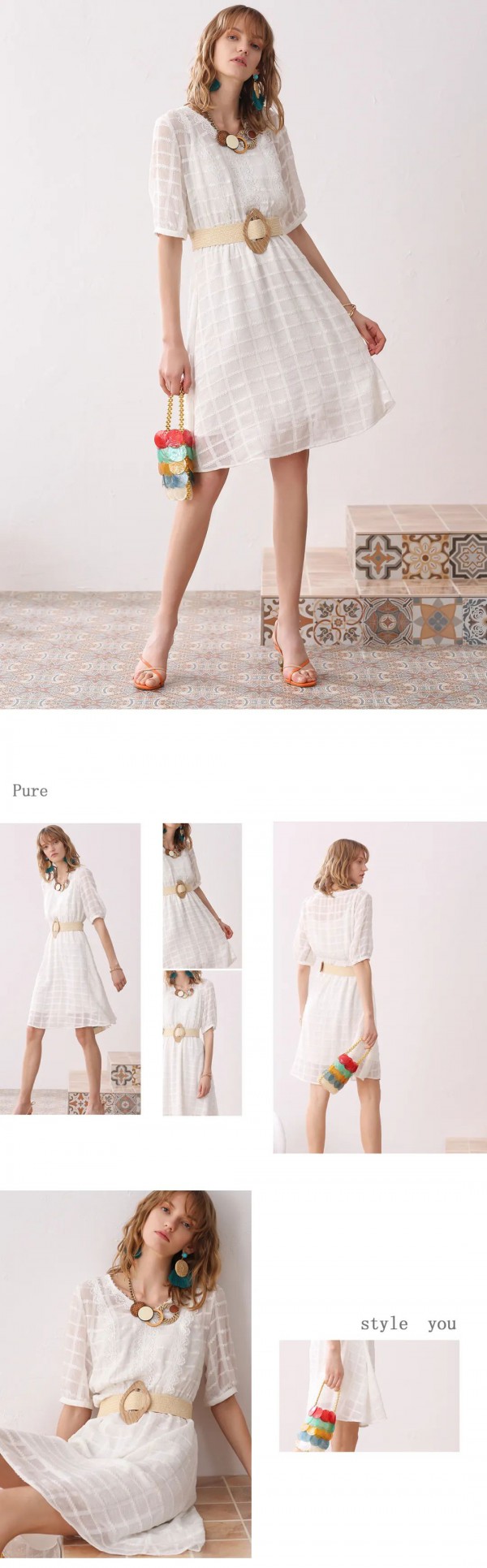 百图女装:白色的记忆,就在夏季的某一天