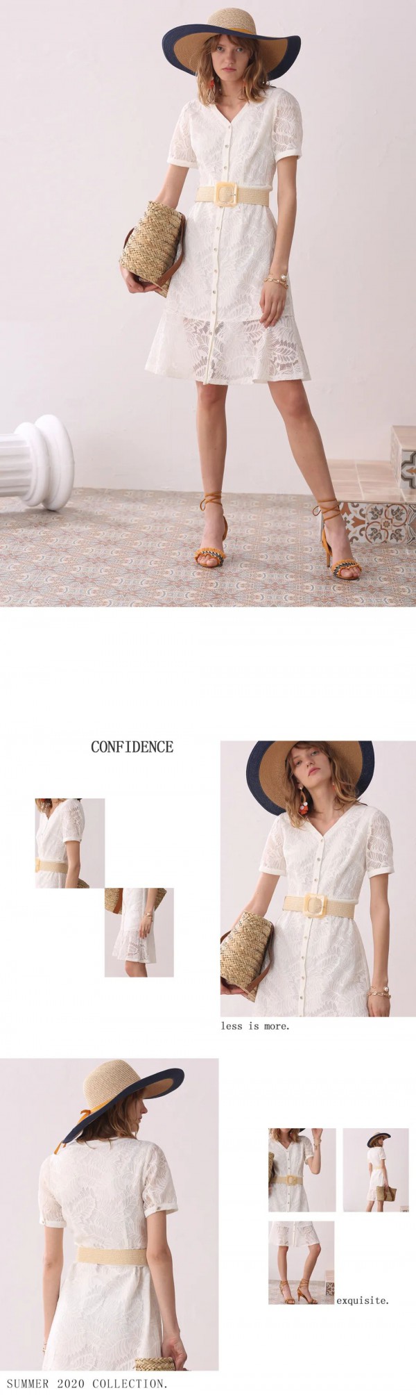 百图女装:白色的记忆,就在夏季的某一天