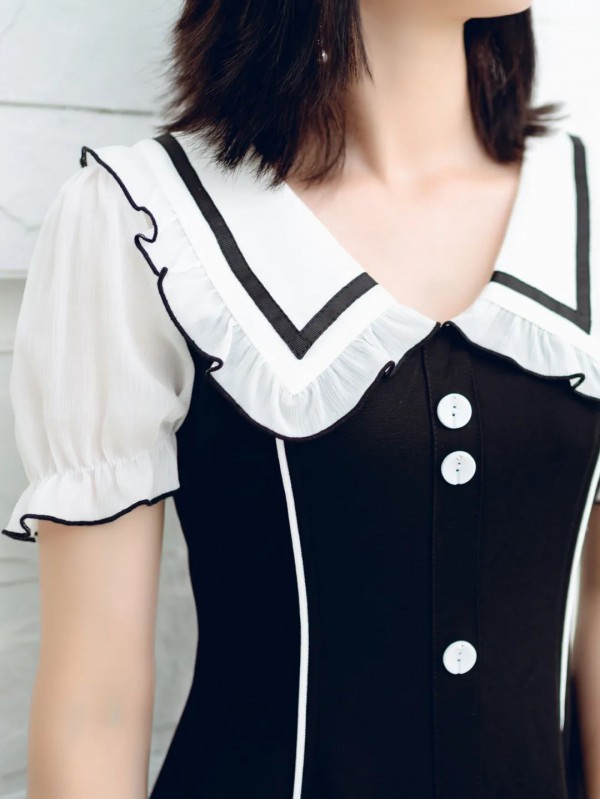 穿上2020年流行的谜遇“赫本小黑裙” C位非你莫属