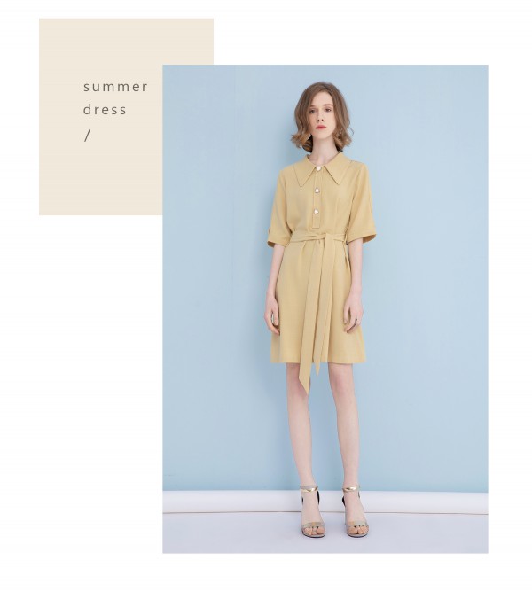 YANG样女装｜色彩连衣裙,带你畅享斑斓夏日