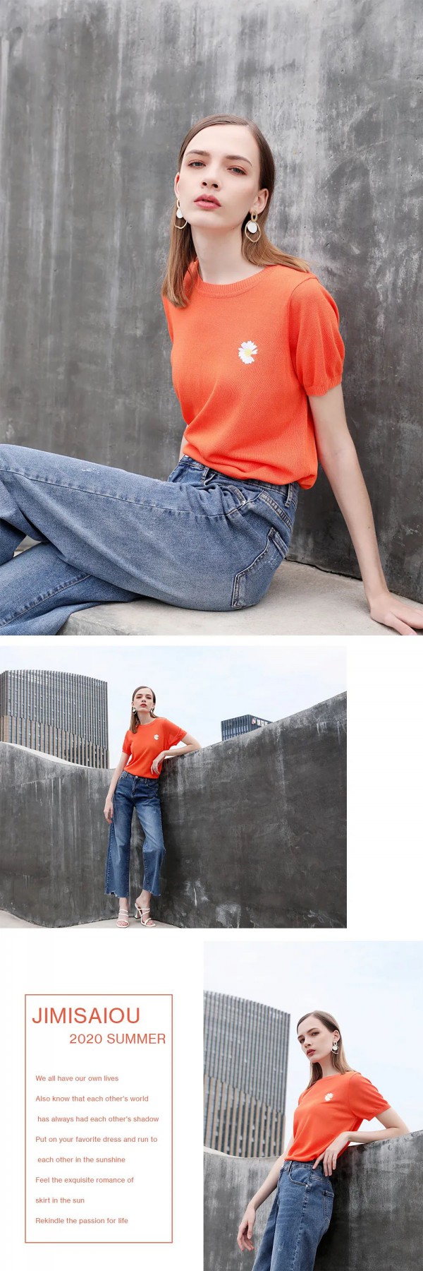 JMSO吉米赛欧女装新品 夏日里的一道风景