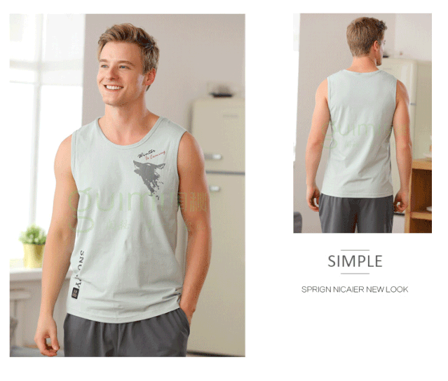 闺秘爆款男士背心推荐!