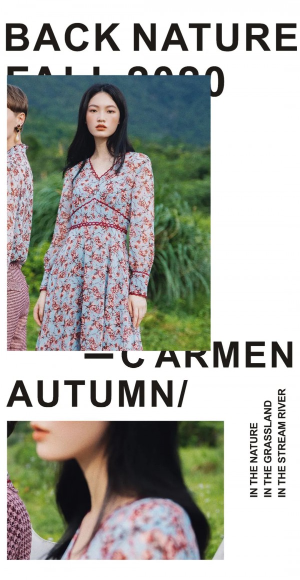CARMEN 2020初秋大片 与自然发生一点故事