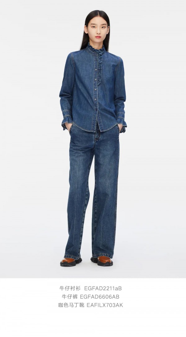 牛仔衬衫搭配什么裤子 懒人牛仔衬衫的宝藏穿搭