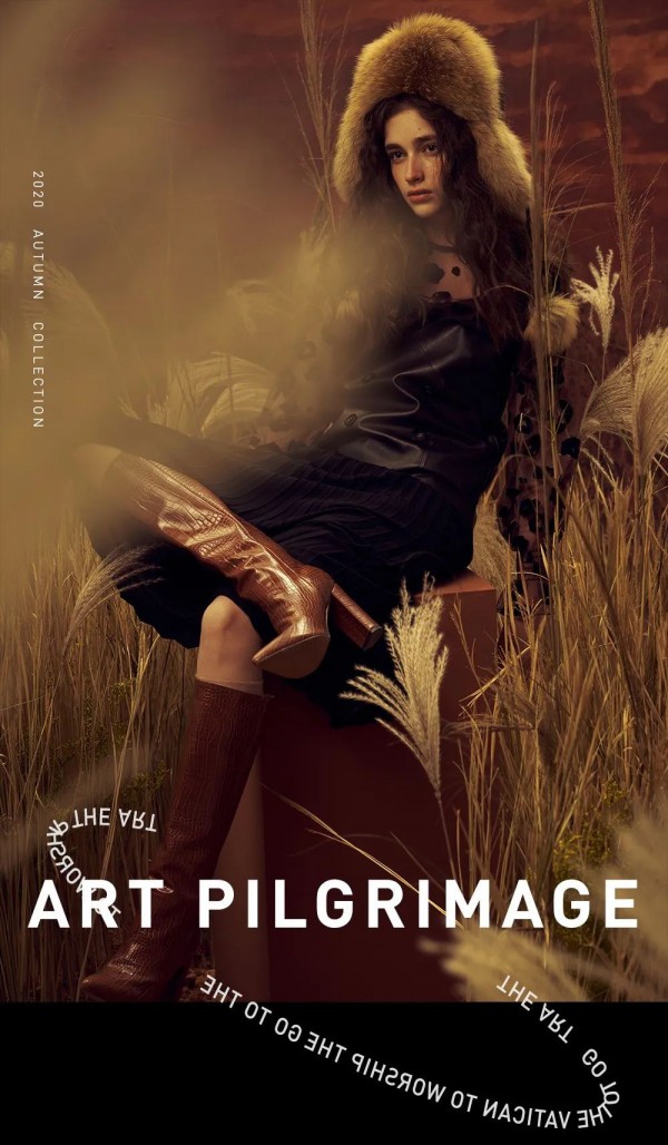 LeeMonsan秋冬新款 去梵蒂冈朝拜艺术