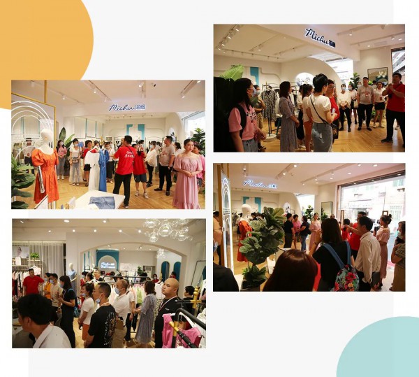 十八淑女坊/迷橱双品牌综合形象店盛大开业剪彩