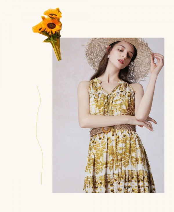 西纳维思女装苍兰黄 向“阳”而生的色彩