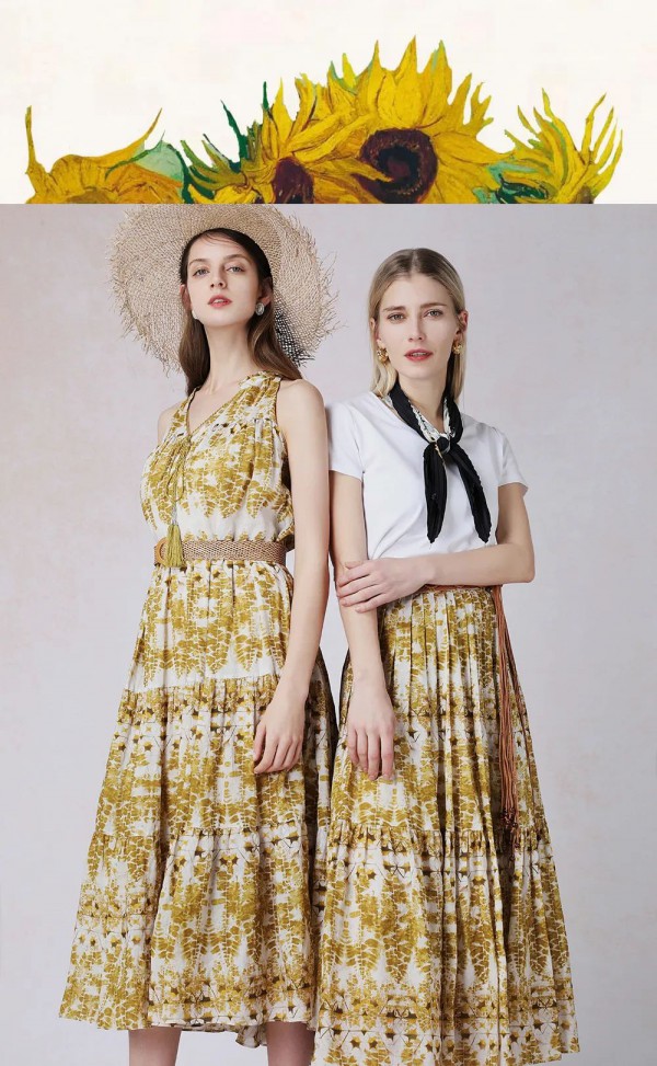 西纳维思女装苍兰黄 向“阳”而生的色彩