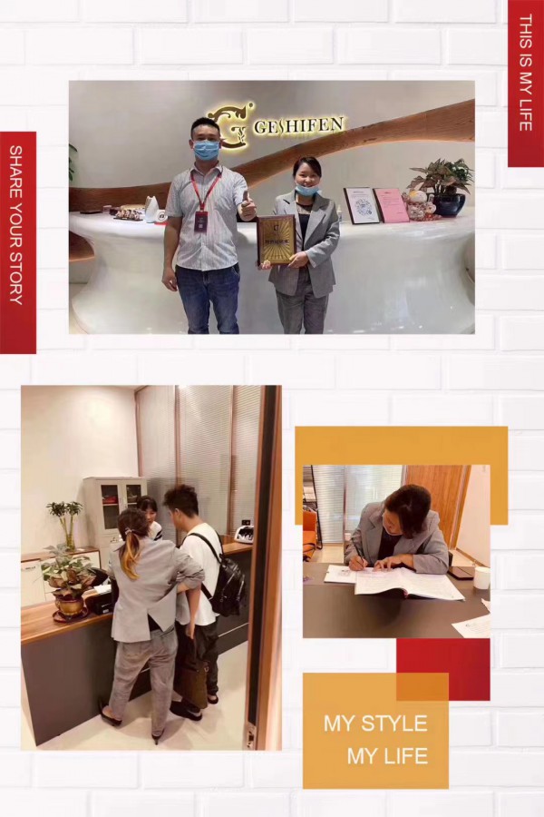 热烈祝贺贵州毕节翟老板成功签约“歌诗芬”内衣 感谢翟老板信任!