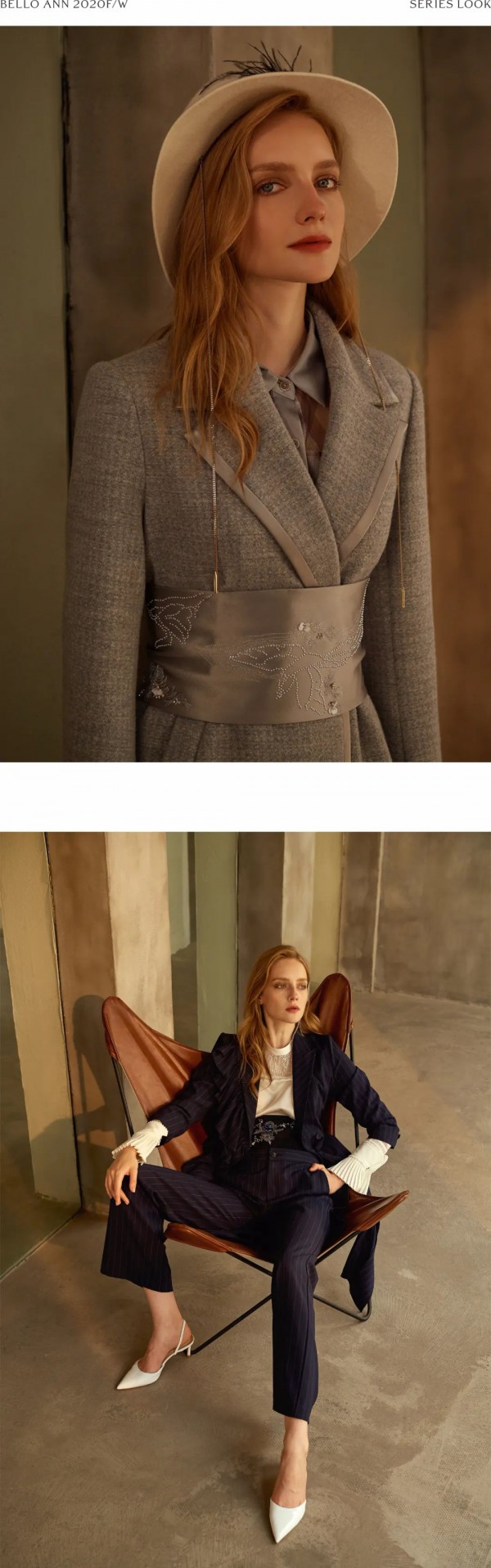 BELLO ANN 2020 F/W形象大片 心·悦