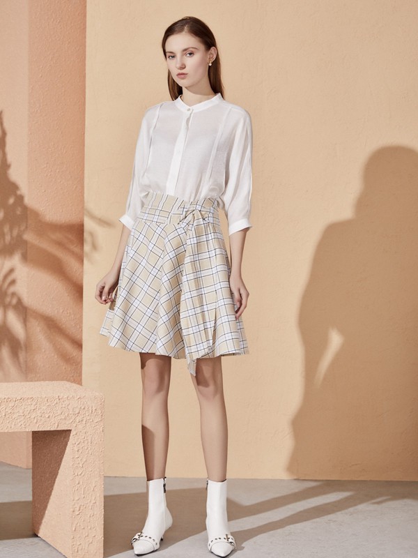 时尚半身裙穿搭 你即永恒展现你的美