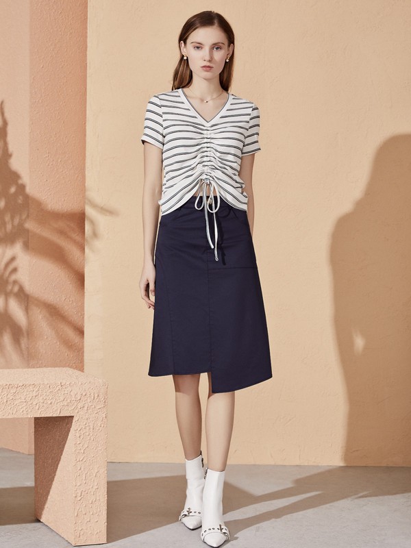 时尚半身裙穿搭 你即永恒展现你的美