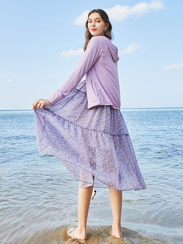 夏日度假穿搭 春美多女装穿出时髦感