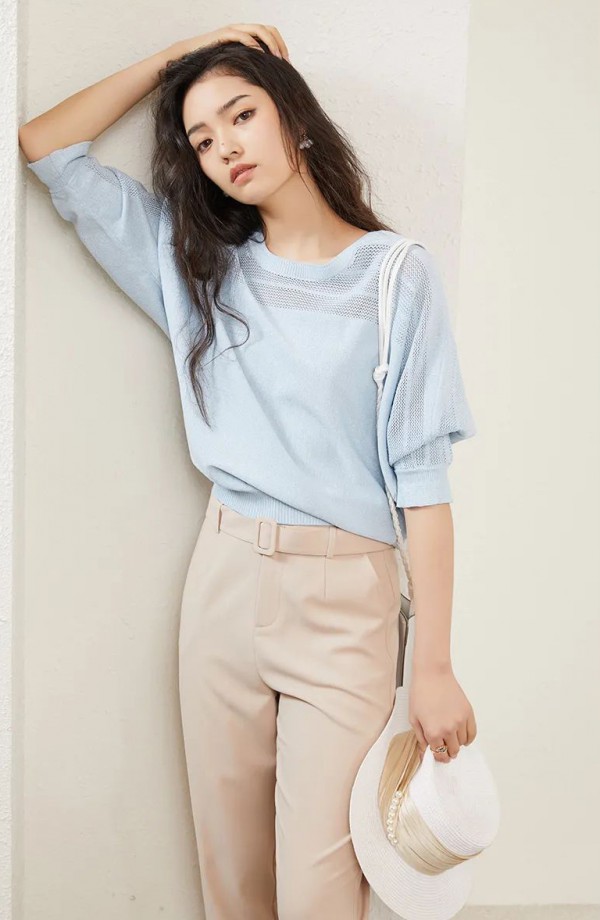 LESIES蓝色倾情秋季新款 我们的工作日同样快乐