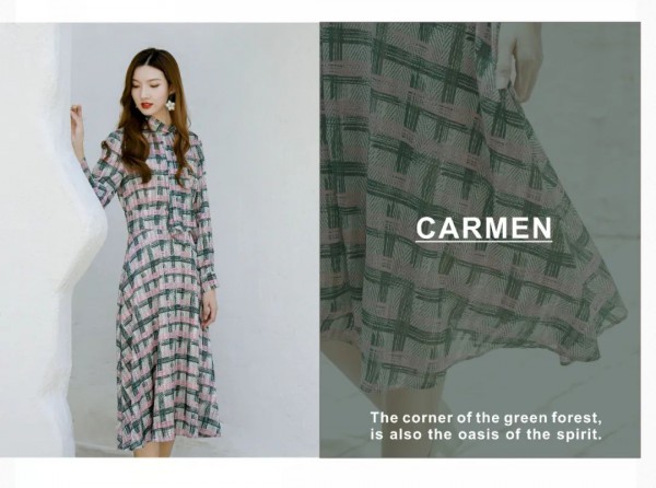 Carmen卡蔓初秋上新 大自然有些话只想说给你听