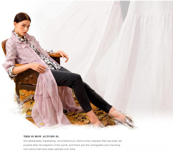 子容女装品牌秋装新品上新 秋的样子