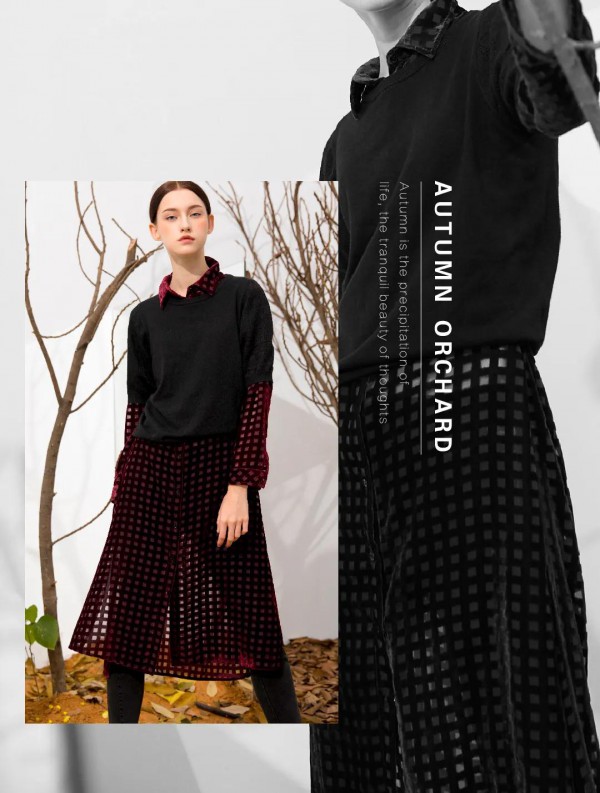 子容女装品牌秋装新品上新 秋的样子