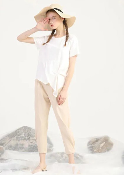 邻家女孩休闲度假风 陪你舒适一“夏”