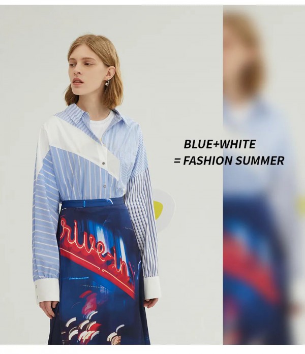 衬衫配半身裙好看吗 lily女装告诉您这对CP最靠谱