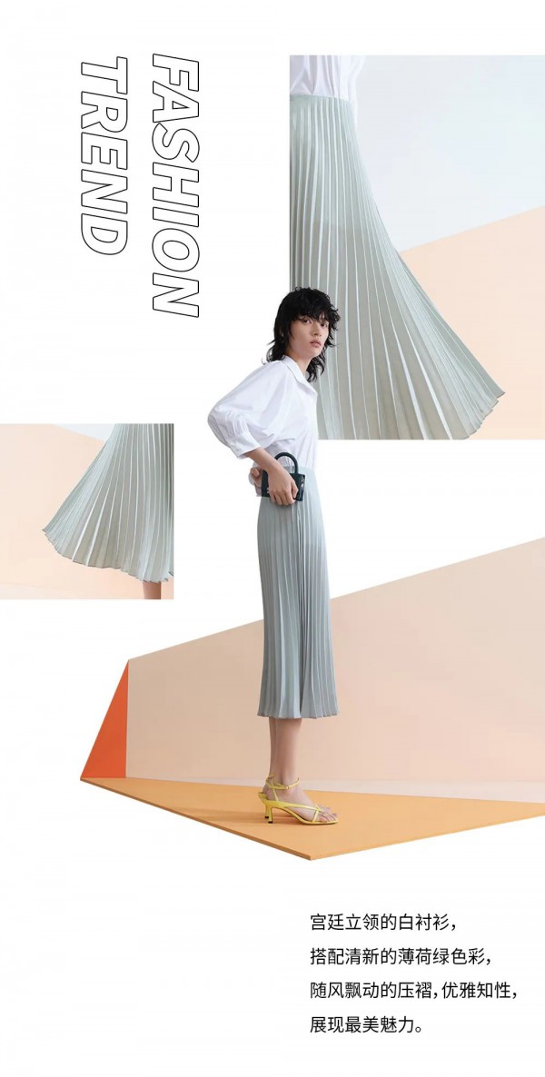 衬衫配半身裙好看吗 lily女装告诉您这对CP最靠谱