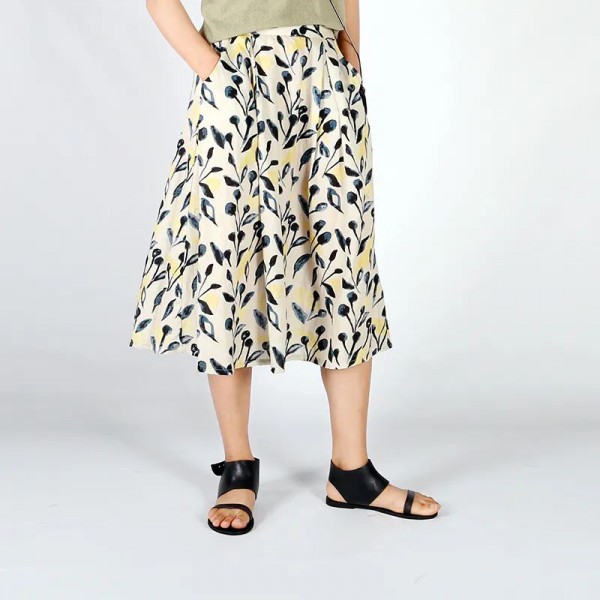 好看又文艺范的半身裙搭配 形上品牌女装来教您