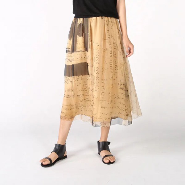 好看又文艺范的半身裙搭配 形上品牌女装来教您