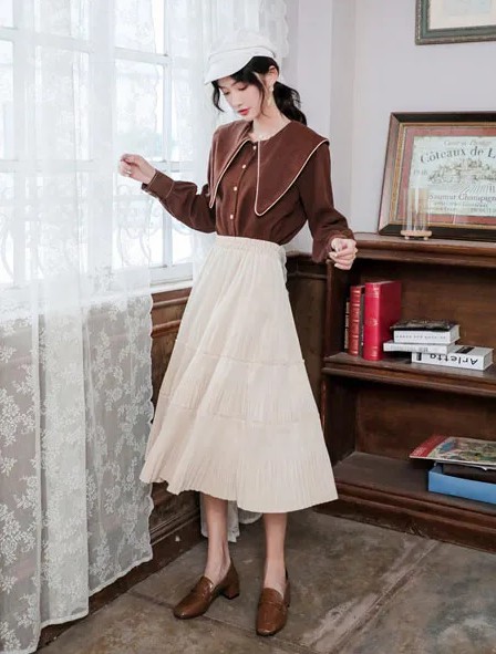 气质复古连衣裙 让你的复古感不在埋藏