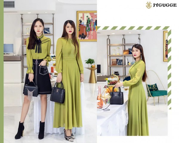 JYGUGGE古歌早秋新品 学30+女性的气质穿搭