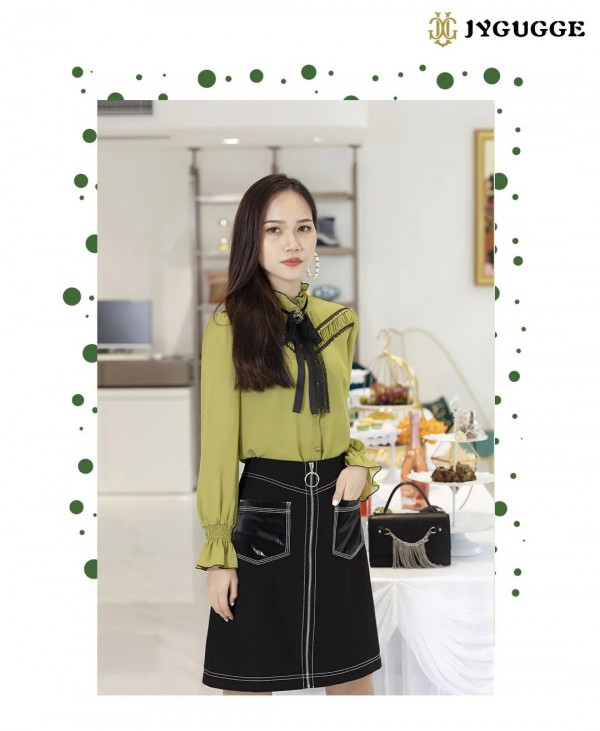 JYGUGGE古歌早秋新品 学30+女性的气质穿搭