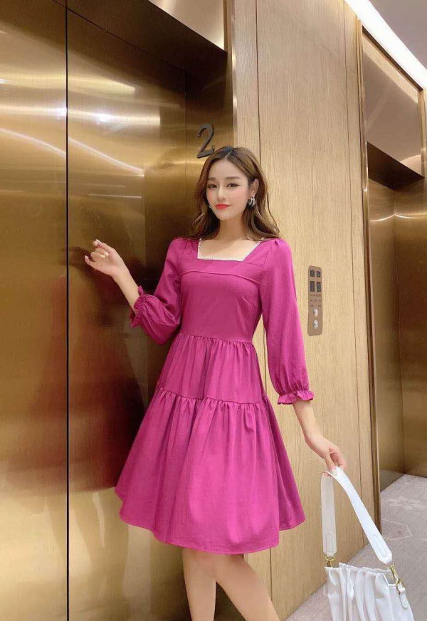 初秋连衣裙穿搭 曈行女装为你种草