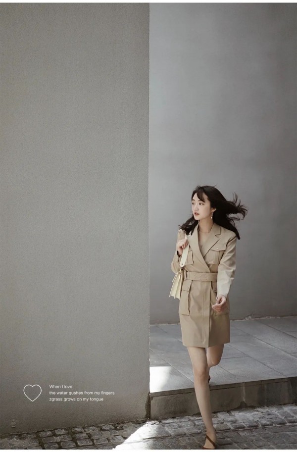 lily女装:七夕奶油色 职场三分甜