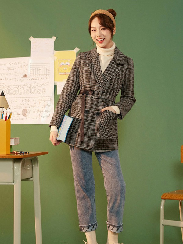 你与职场“女强人”只差一件西装外套!