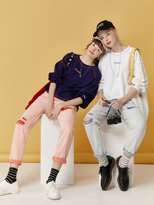 这件初秋卫衣你一定要入手!初语打造舒适生活!