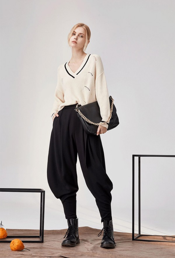 秋天针织衫怎么搭配衣服  IAmMix27值得带回家的毛衫