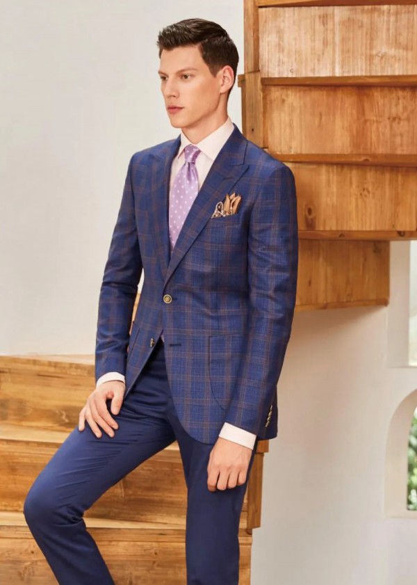 富绅V定制丨单西好看又不呆板 可裤子要怎么搭配呢?