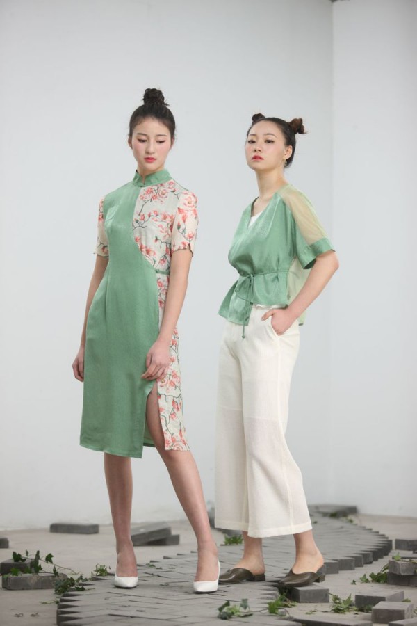 穿戴文化出行不被生活淹没 QIBUL柒布了新中式文化女装