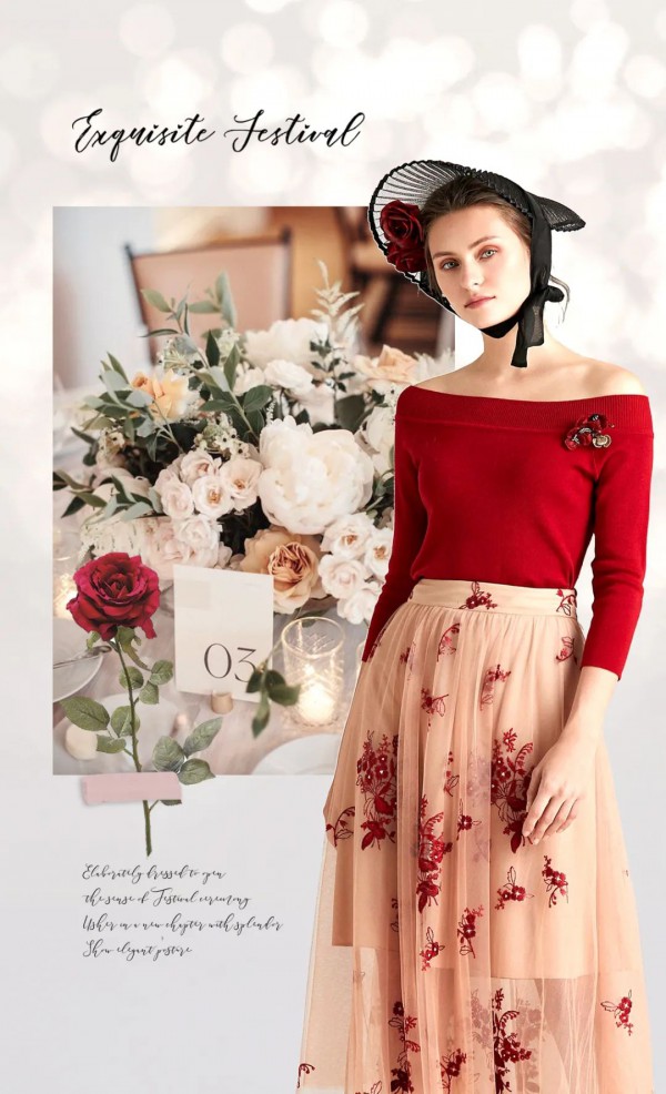 走亲访友参加聚会party 穿红色礼服怎么样好看吗