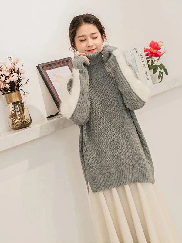 秋季气质穿搭 云上写生穿出优雅范