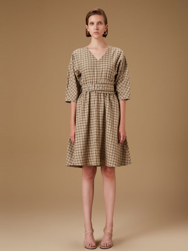 格纹复古元素穿搭 Z11女装穿出你的复古味