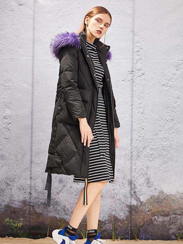 条纹单品让你在冬季更显瘦 YOSUM女装更时尚