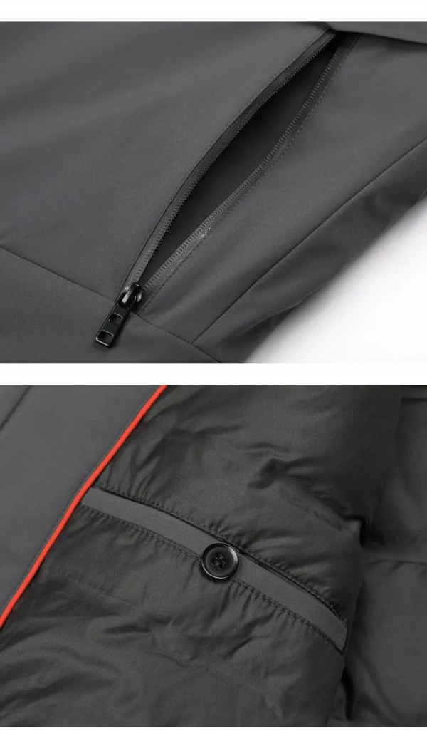 浪登男士连帽羽绒服 温暖伴你一整年