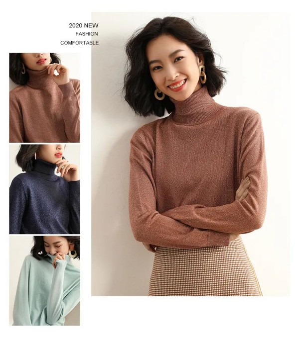 如何将高领毛衣穿得不老气 毛衣什么颜色好看