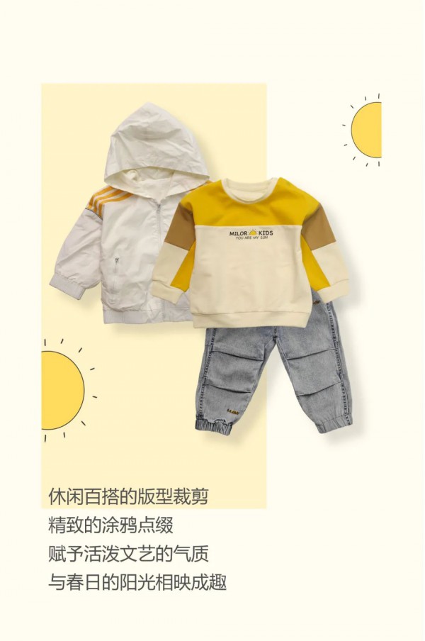 Milor米乐熊婴幼儿服饰2021春季新品上市