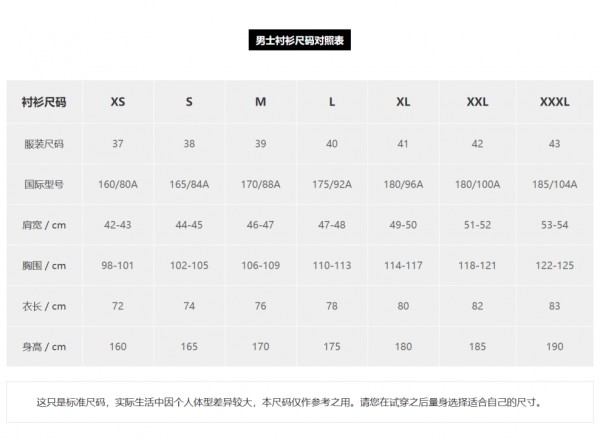 如何看衣服尺寸 胸围腰围怎么测量好