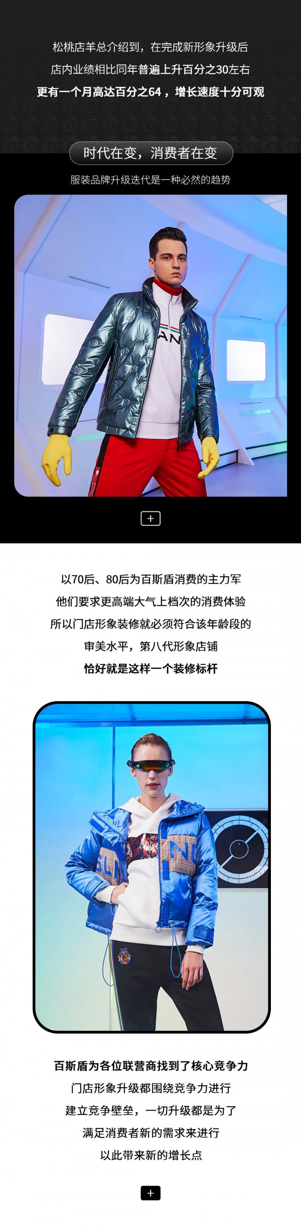百斯盾贵州省铜仁市松桃县专卖店形象升级换代 业绩增长高达64%!