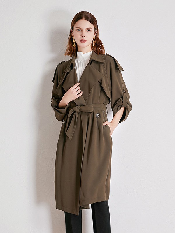 秋冬适合穿什么颜色?大地色系风衣外套你入手了吗