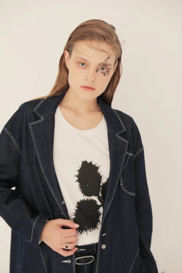 ZAIN形上|考究明线 / 撞色线迹翻新结构审美