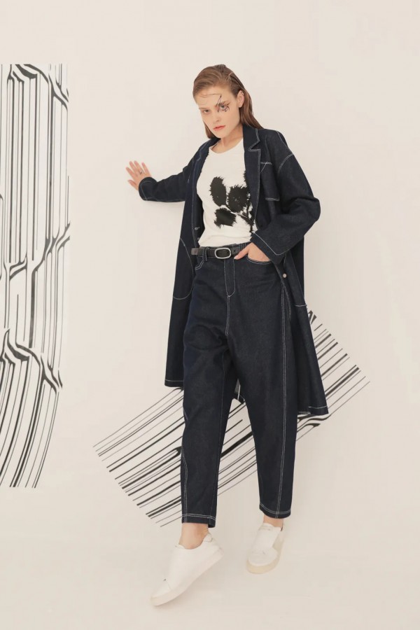 ZAIN形上|考究明线 / 撞色线迹翻新结构审美