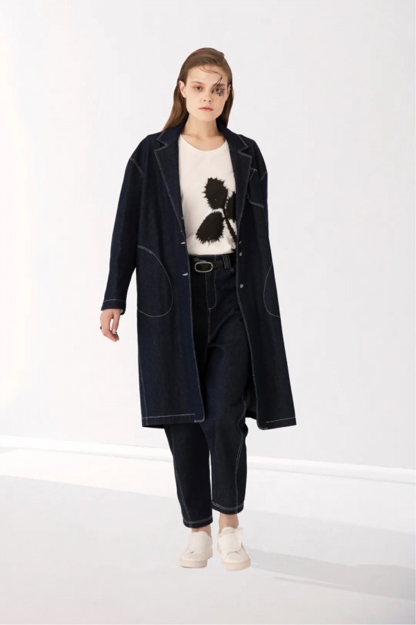 ZAIN形上|考究明线 / 撞色线迹翻新结构审美